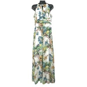 Emma & Michelle Sheer Floral Maxi Size 12